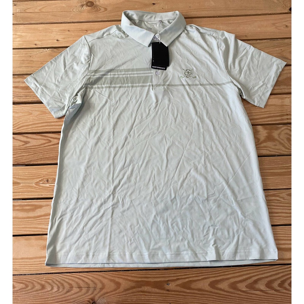 NWT Chuco Golf Polo Shirt Size XL Men’s Light Green